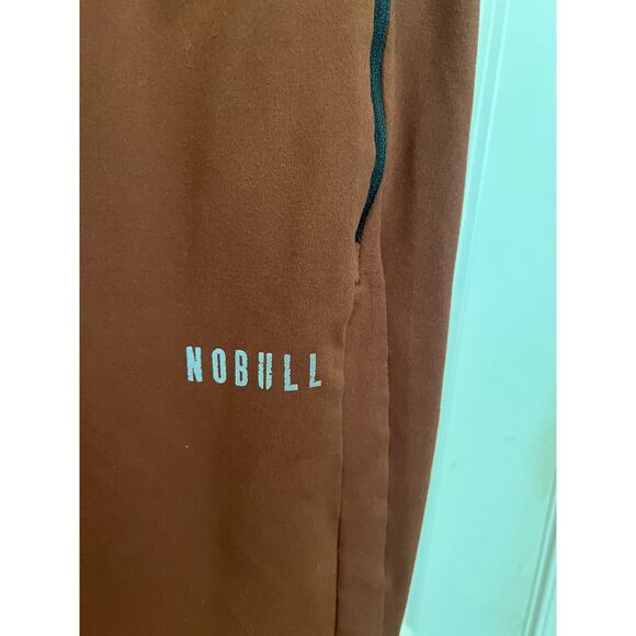Nobull Men's Jogger Brown S Gym training Quick-drying drawcord waist Ankle Cuffs - Picture 6 of 9